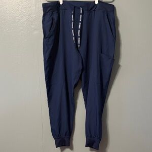 Med Couture Navy Jogger Pants